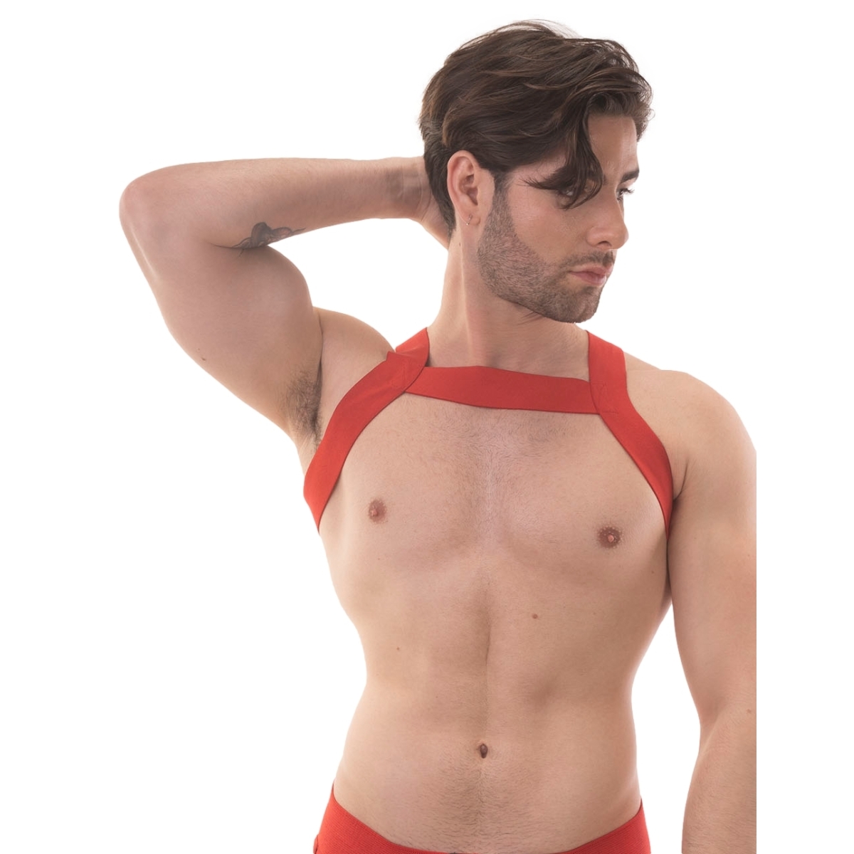 harnais elastique matt pop rouge 2