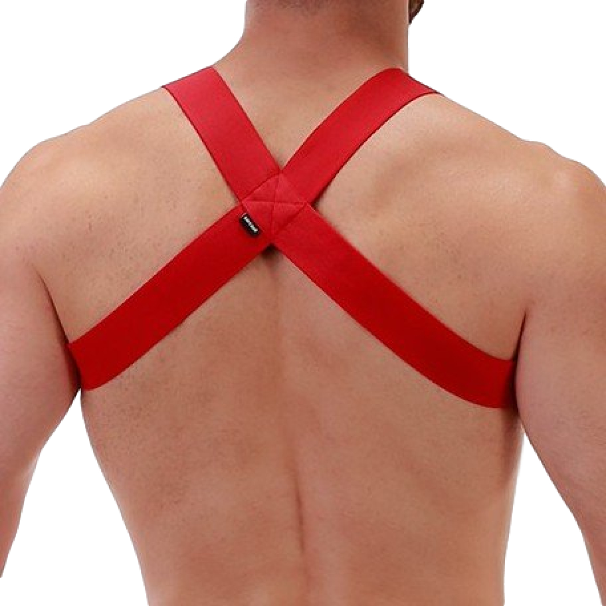 harnais elastique matt rouge 3