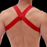 harnais elastique matt rouge 3