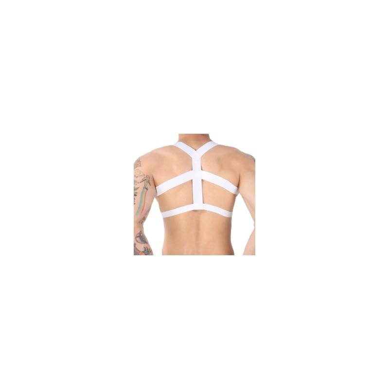 harnais elastique multi band blanc 1