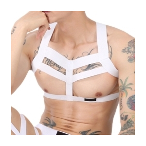harnais elastique multi band blanc