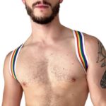 harnais elastique pride eternity blanc