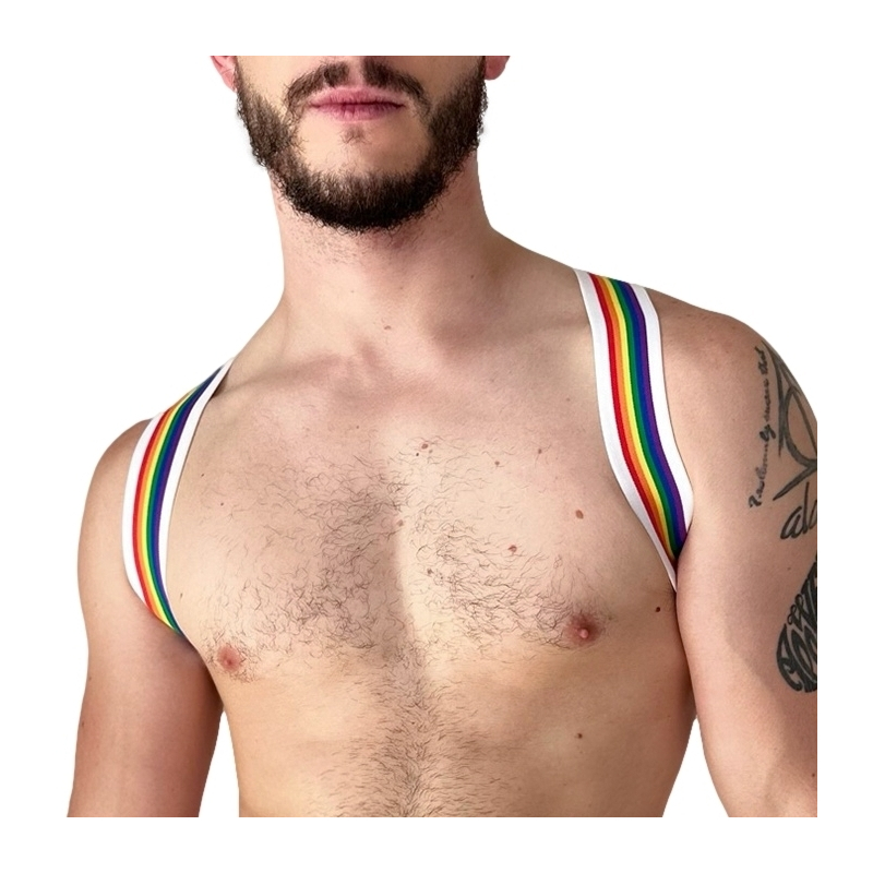 harnais elastique pride eternity blanc