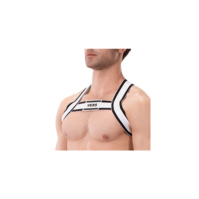 harnais elastique vers noir blanc 2