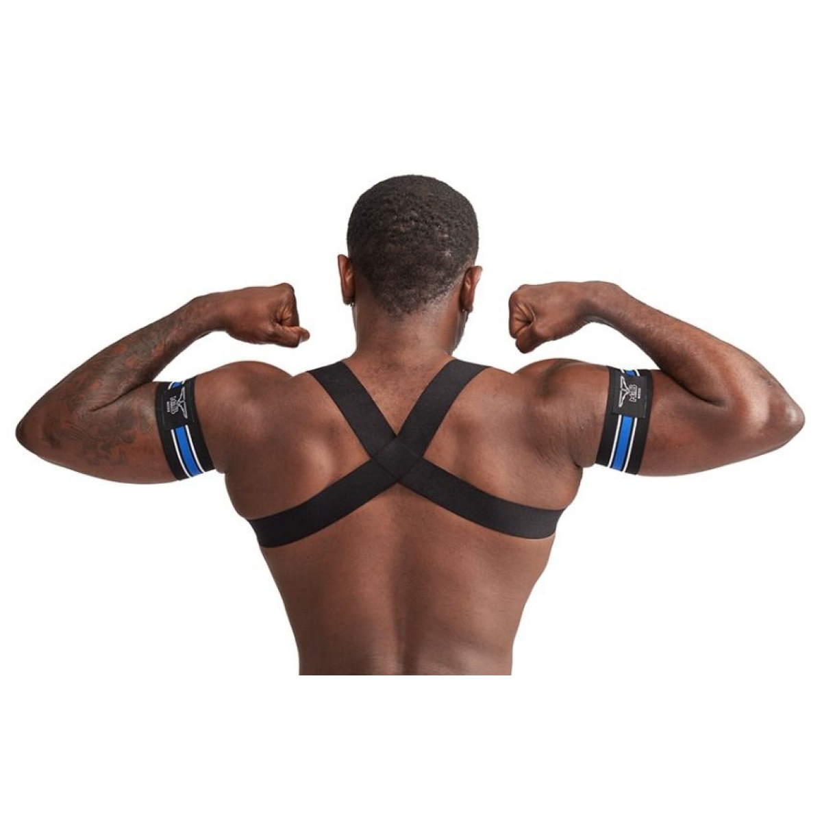 harnais elastique x back noir bleu 15