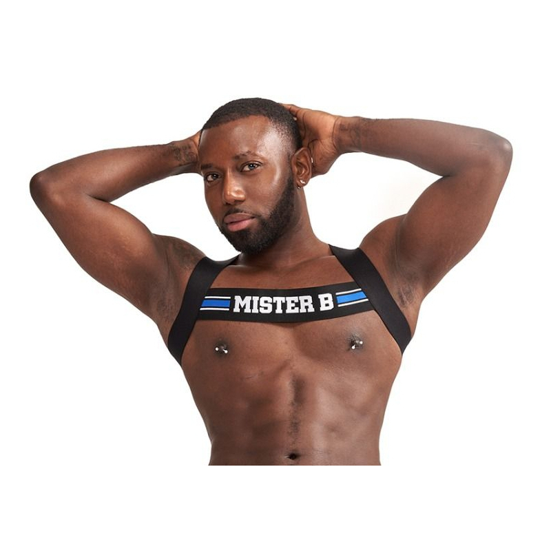 harnais elastique x back noir bleu 2