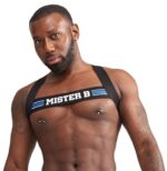 harnais elastique x back noir bleu 3