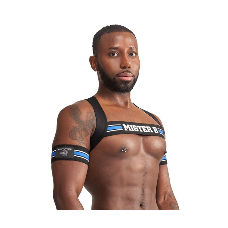 harnais elastique x back noir bleu 5