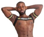 harnais elastique x back noir jaune 10