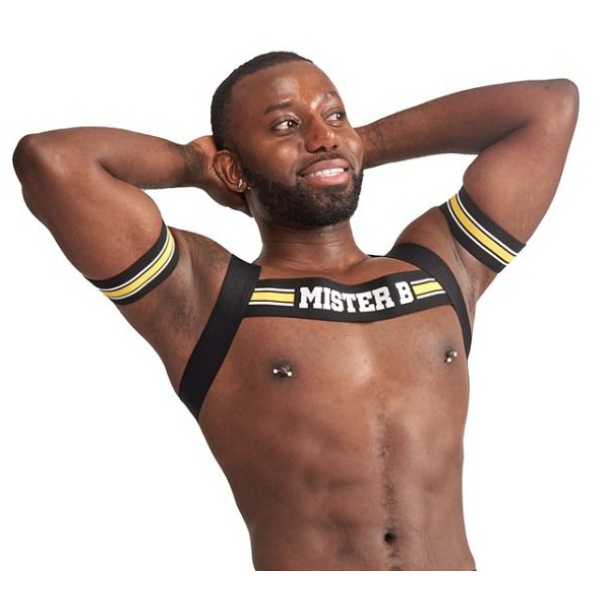 harnais elastique x back noir jaune 12