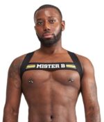 harnais elastique x back noir jaune 5