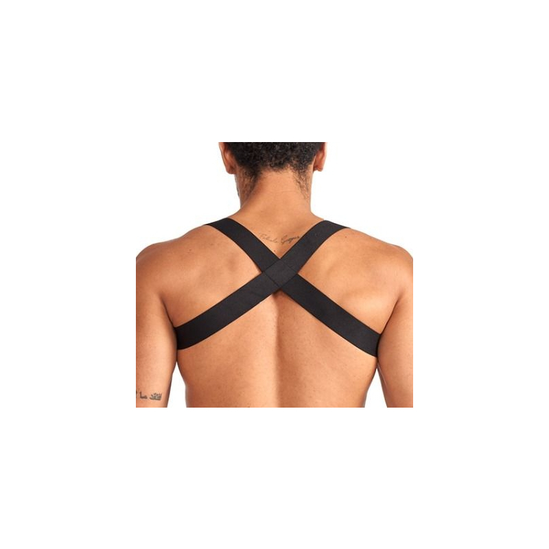 harnais elastique x back noir rouge 1