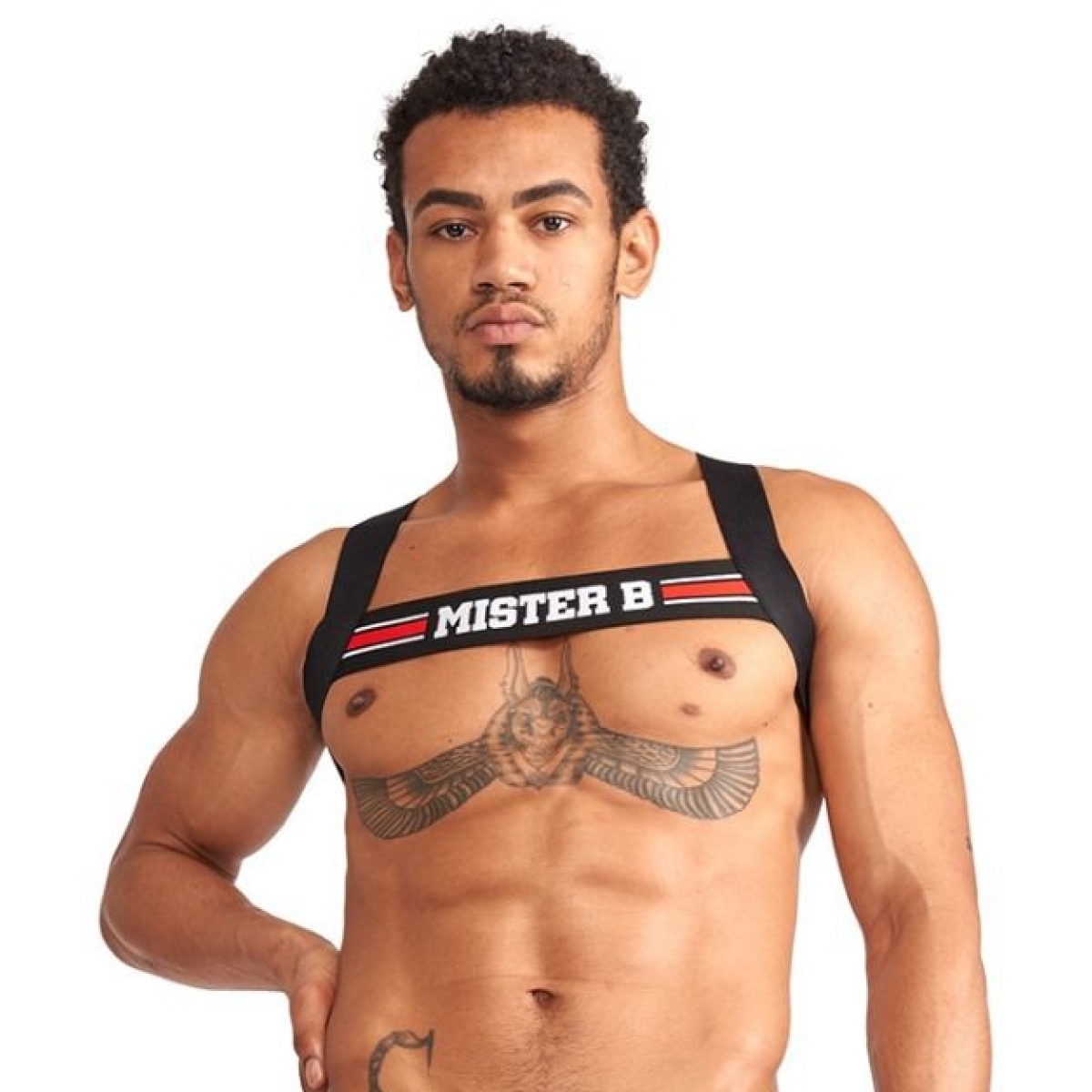 harnais elastique x back noir rouge 12