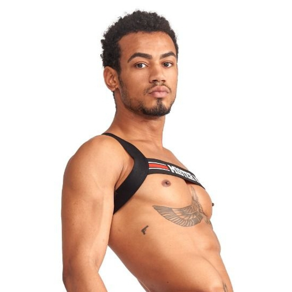 harnais elastique x back noir rouge 14