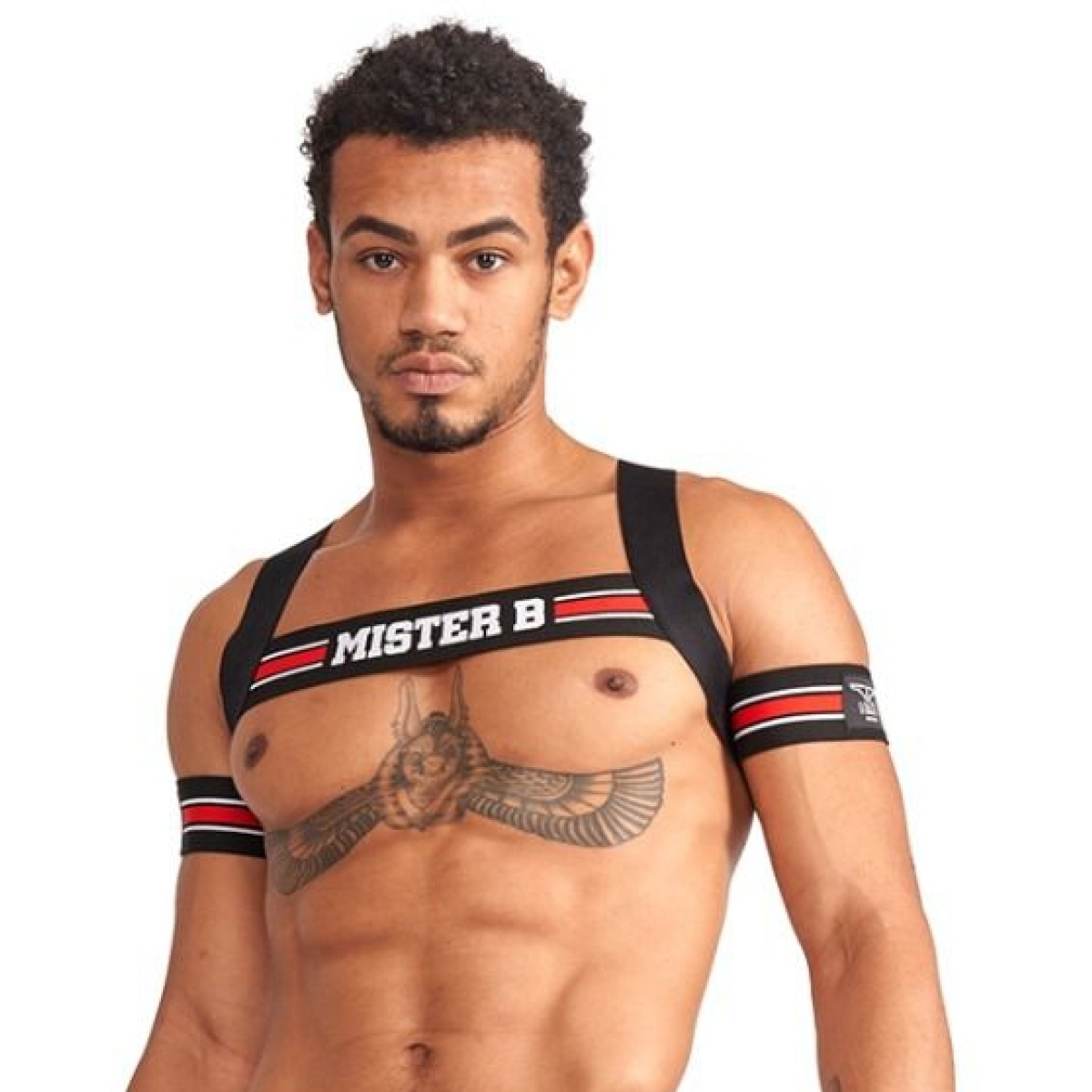 harnais elastique x back noir rouge 15