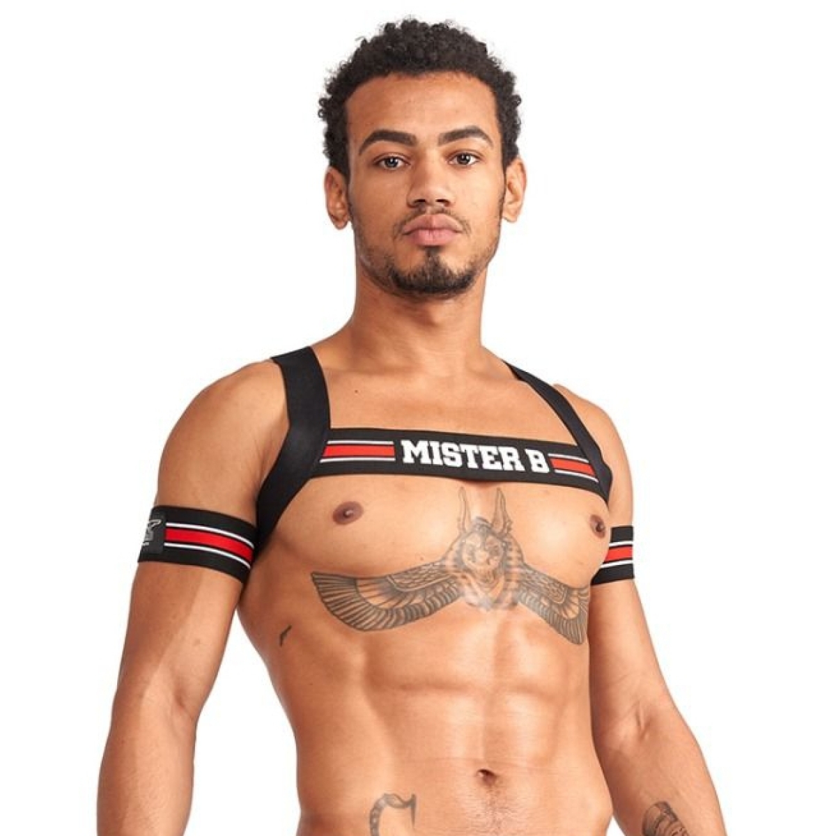 harnais elastique x back noir rouge 16