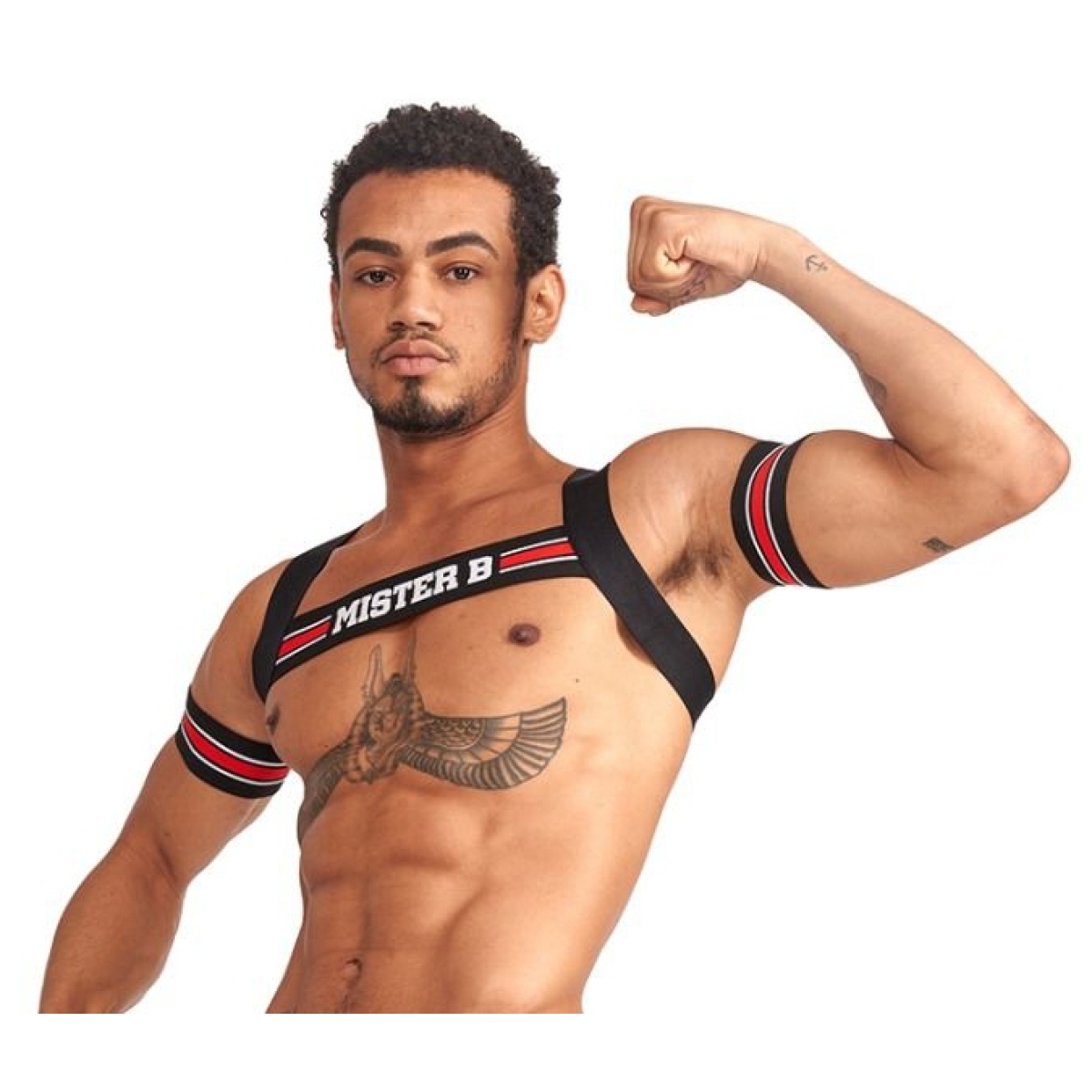 harnais elastique x back noir rouge 18