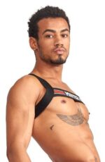 harnais elastique x back noir rouge 4