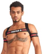 harnais elastique x back noir rouge 5