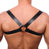 harnais en cuir shoulder noir 3