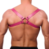 harnais en cuir shoulder rose 3 scaled