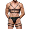 harnais en cuir torse et cuisses leatherset ml 1