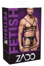 harnais en cuir torse et cuisses leatherset ml 6
