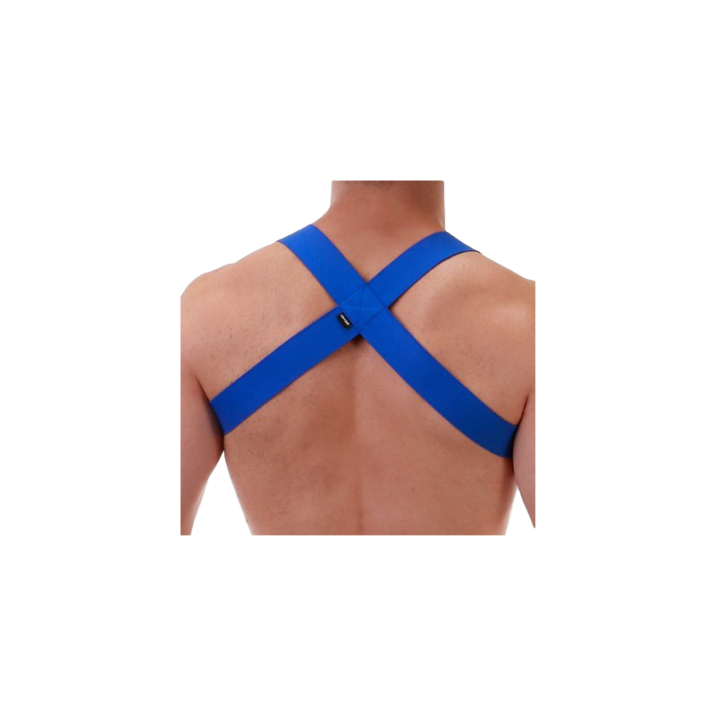harnais en elastique matt bleu 3
