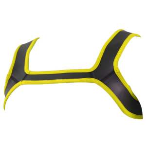 harnais en neoprene neo harness noir jaune