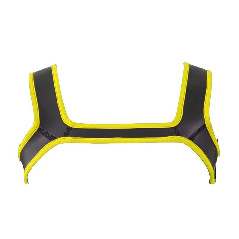 harnais en neoprene neo harness noir jaune 5