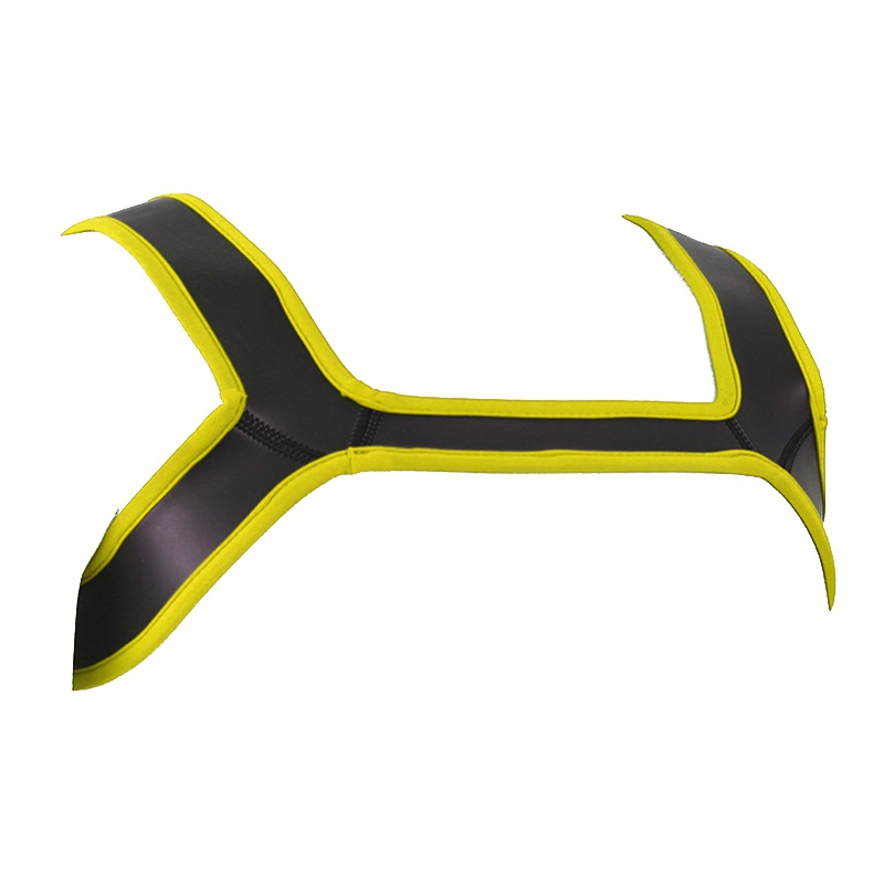 harnais en neoprene neo harness noir jaune 6