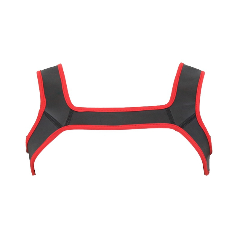 harnais en neoprene neo harness noir rouge 5