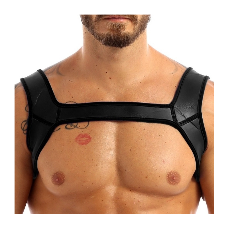 harnais en neoprene should wide noir