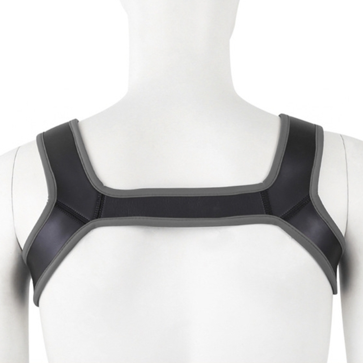 harnais en neoprene should wide noir gris 1