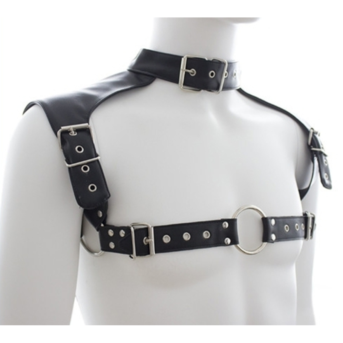 harnais et collier optor noir 8