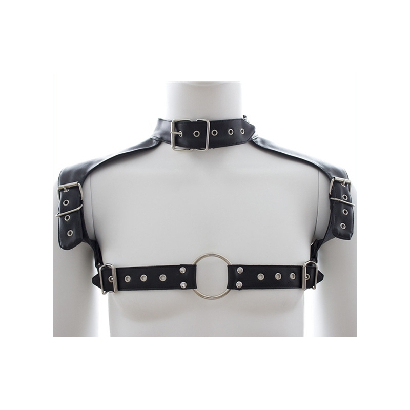 harnais et collier optor noir