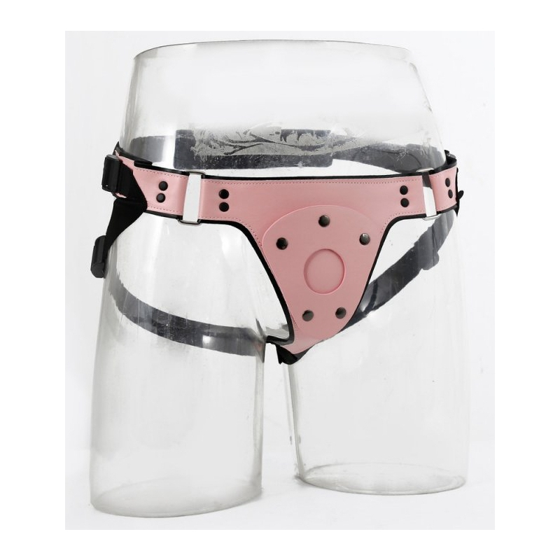 harnais gode ceinture pink pants rose 3