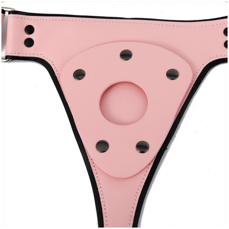 harnais gode ceinture pink pants rose 7