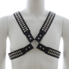 harnais homme studs steel chest