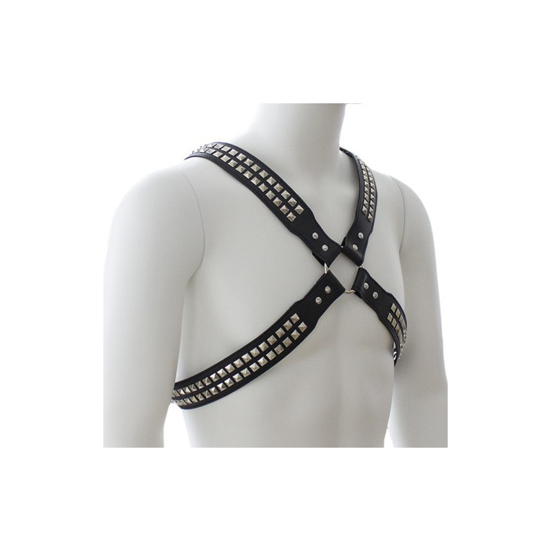 harnais homme studs steel chest 3