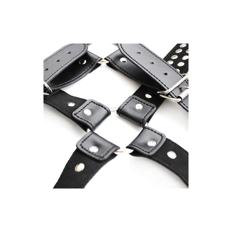 harnais homme studs steel chest 4