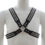 harnais homme studs steel chest 6