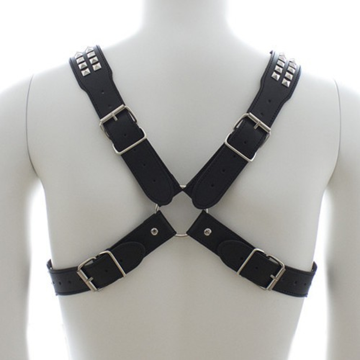 harnais homme studs steel chest 7