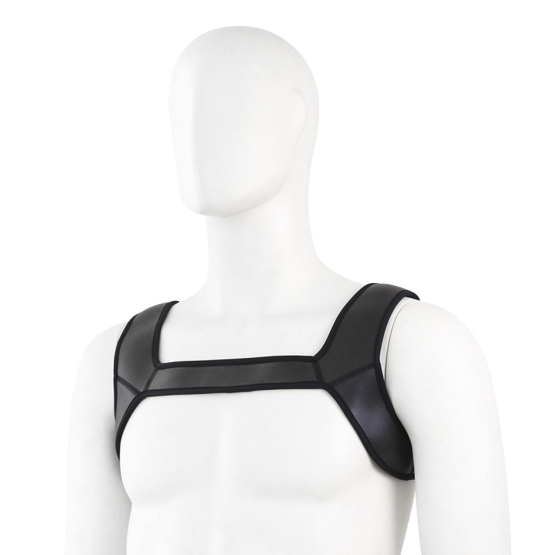 harnais neoprene protector muscle noir 2
