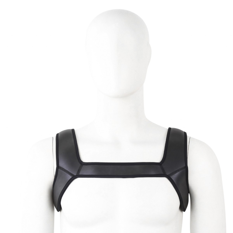 harnais neoprene protector muscle noir 3