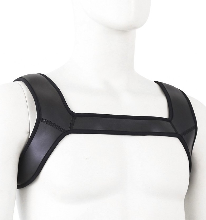 harnais neoprene protector muscle noir