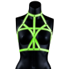 harnais phosphorescent bra harness glow