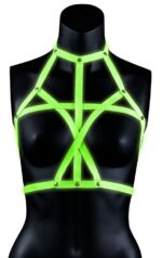 harnais phosphorescent bra harness glow