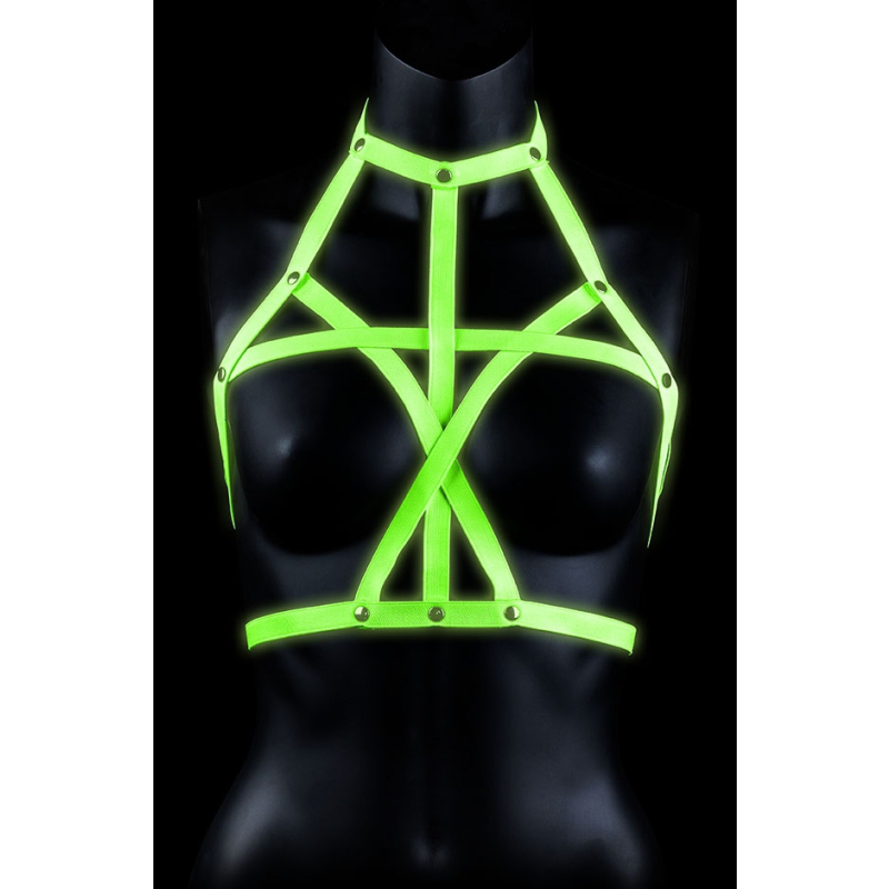 harnais phosphorescent bra harness glow 2