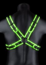 harnais phosphorescent cross glow noir vert neon 4